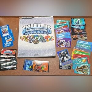Skylanders Spyro's cards and Spyro’s adventure book